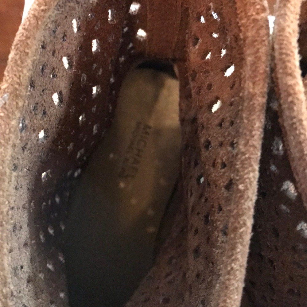 Michael Kors Sunny Bootie Suede, Dark Carmel, 7 - Picture 8 of 8